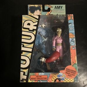 Toynami Futurama - AMY WONG - 6" Action Figure 2009 NEW